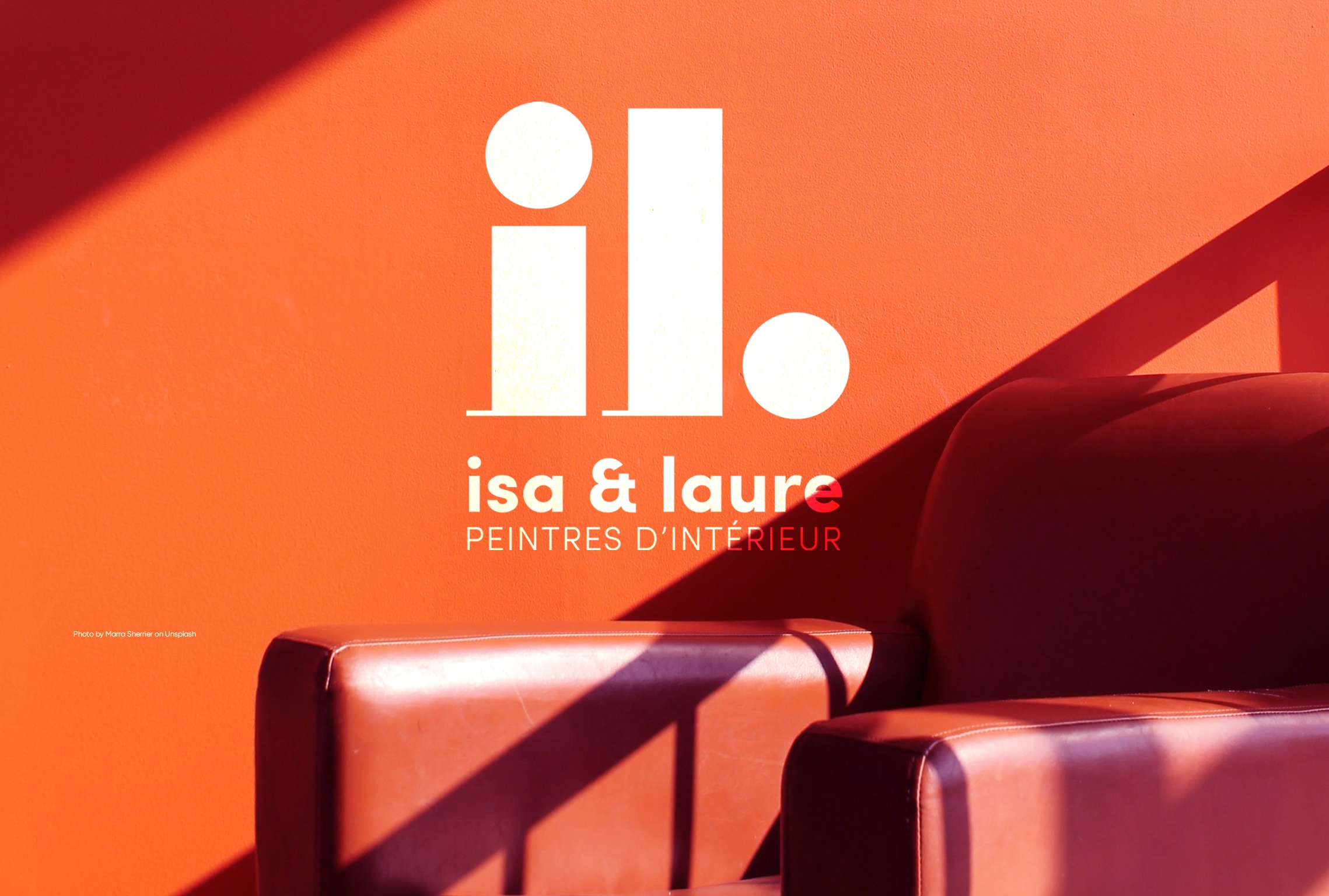 Audrey Lehembre - isa & laure logo mur